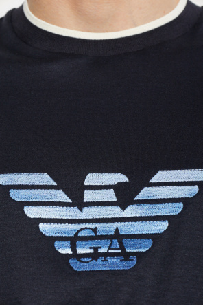 Emporio Armani T-shirt with embroidered logo