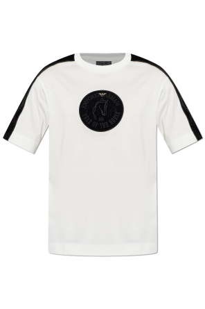 T-shirt with patch