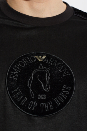 Emporio Armani Camiseta con parche