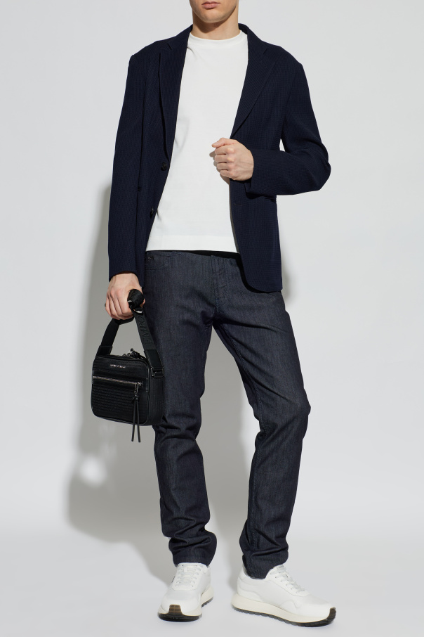 Emporio Armani Camiseta con parche con logo