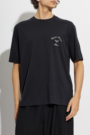 Emporio Armani T-shirt z wyszytym logo