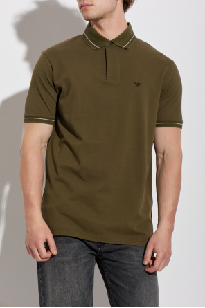 Emporio Armani T-shirt z wyszytym logo