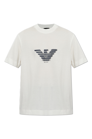 T-shirt with printed logo