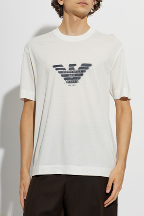 Emporio Armani T-shirt z nadrukowanym logo