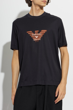 Emporio Armani T-shirt z nadrukowanym logo