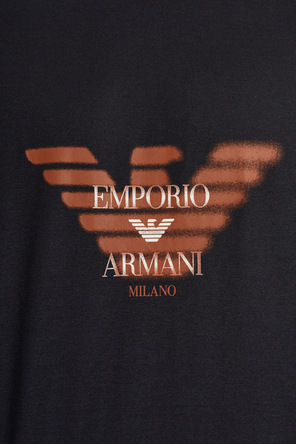 Emporio Armani T-shirt z nadrukowanym logo