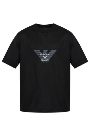 T-shirt with printed logo