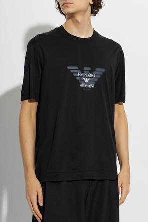 Emporio Armani T-shirt z nadrukowanym logo
