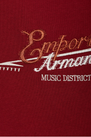 Emporio Armani T-shirt z wyszytym logo