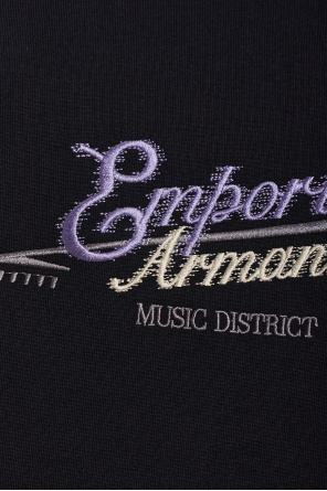 Emporio Armani T-shirt z wyszytym logo
