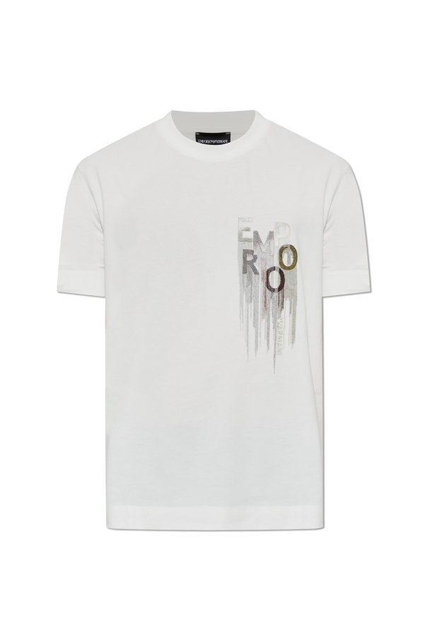 T-shirt with logo od Emporio Armani
