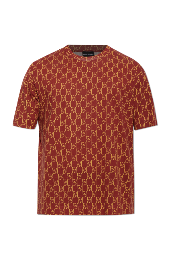 T-shirt with monogram od Emporio Armani