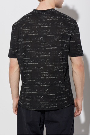Emporio Armani T-shirt z monogramem