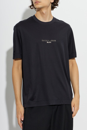 Emporio Armani T-shirt z wypukłym logo