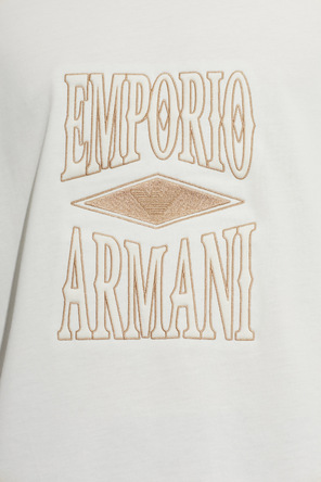 Emporio Armani T-shirt z wyszytym logo