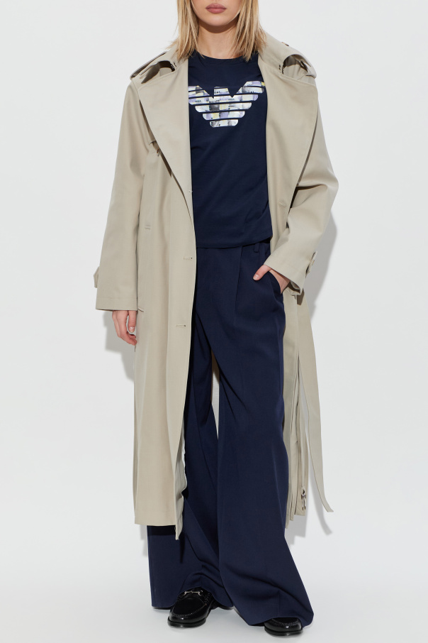 Emporio Armani T-shirt z nadrukowanym logo