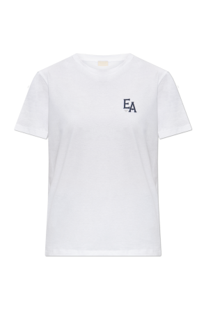 T-shirt with printed logo