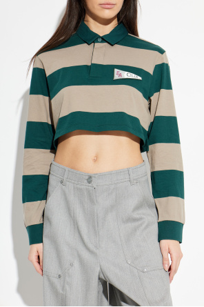 Emporio Armani Krótkie polo z naszywką