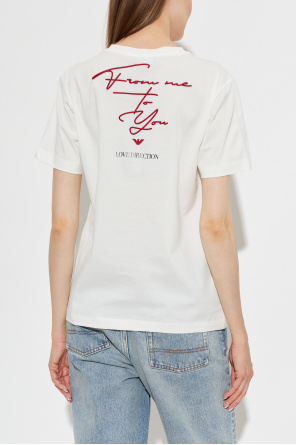 Emporio Armani T-shirt z aplikacją