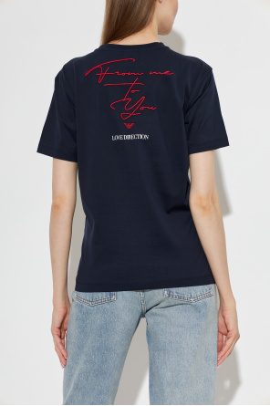 Emporio Armani T-shirt with applique