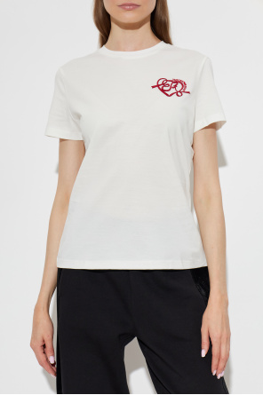 Emporio Armani T-shirt z wyszytym logo