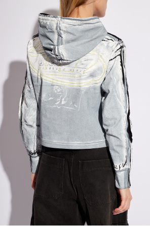 Diesel ‘F-CARLYE’ cropped hoodie