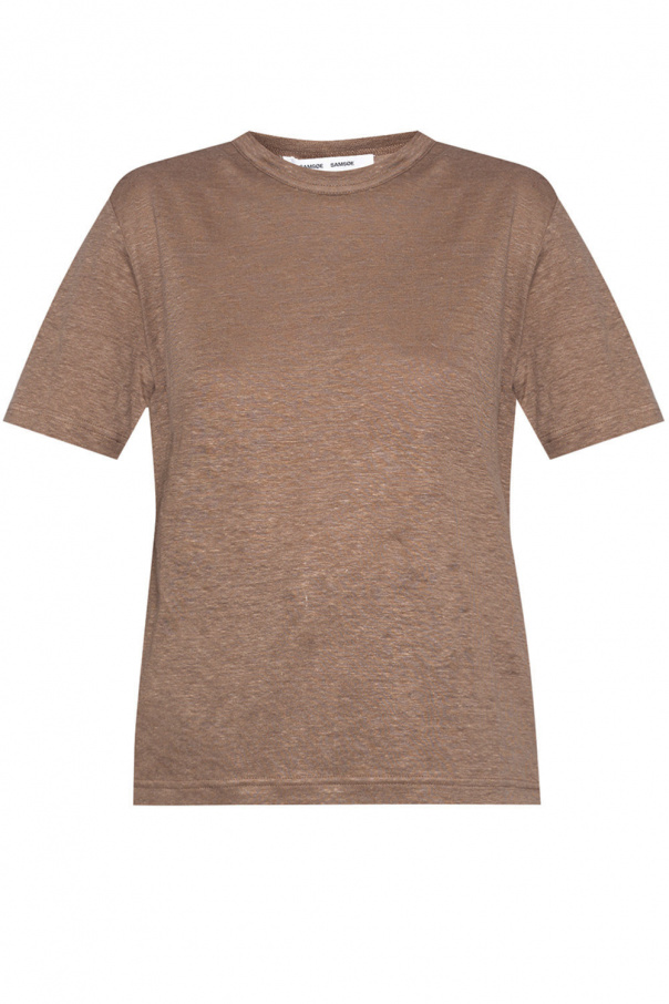 Samsøe Samsøe Linen T-shirt