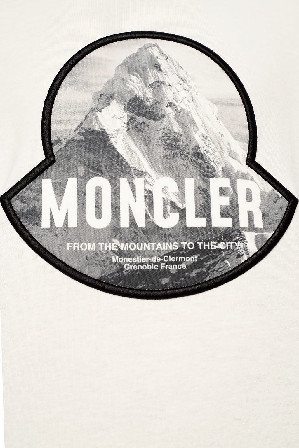 moncler mountain logo t shirt
