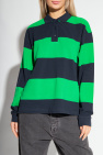 Samsøe Samsøe GREEN ‘Odetta’ striped polo shirt