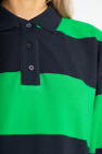 Samsøe Samsøe GREEN ‘Odetta’ striped polo shirt