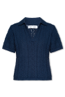 Samsøe Samsøe NAVY BLUE ‘Khloe’ polo shirt
