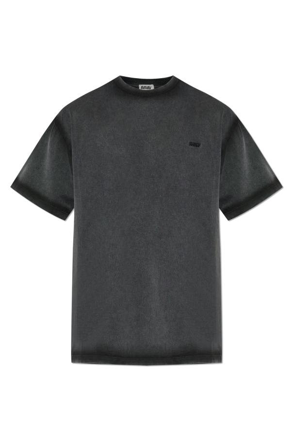 T-shirt with embroidered logo od AVAVAV