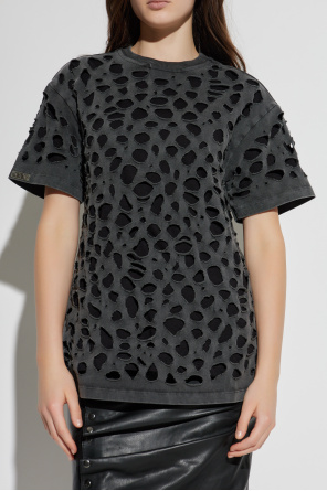 AVAVAV Camiseta con aberturas