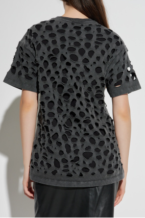 AVAVAV Camiseta con aberturas