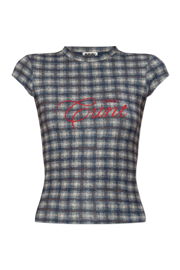 T-shirt with inscription od AVAVAV