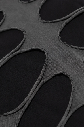 AVAVAV Camiseta con capucha y aberturas