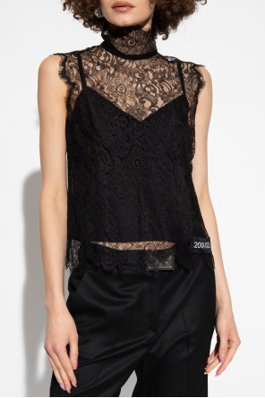 Dolce & Gabbana ‘RE-EDITION 2001-02’ collection lace top