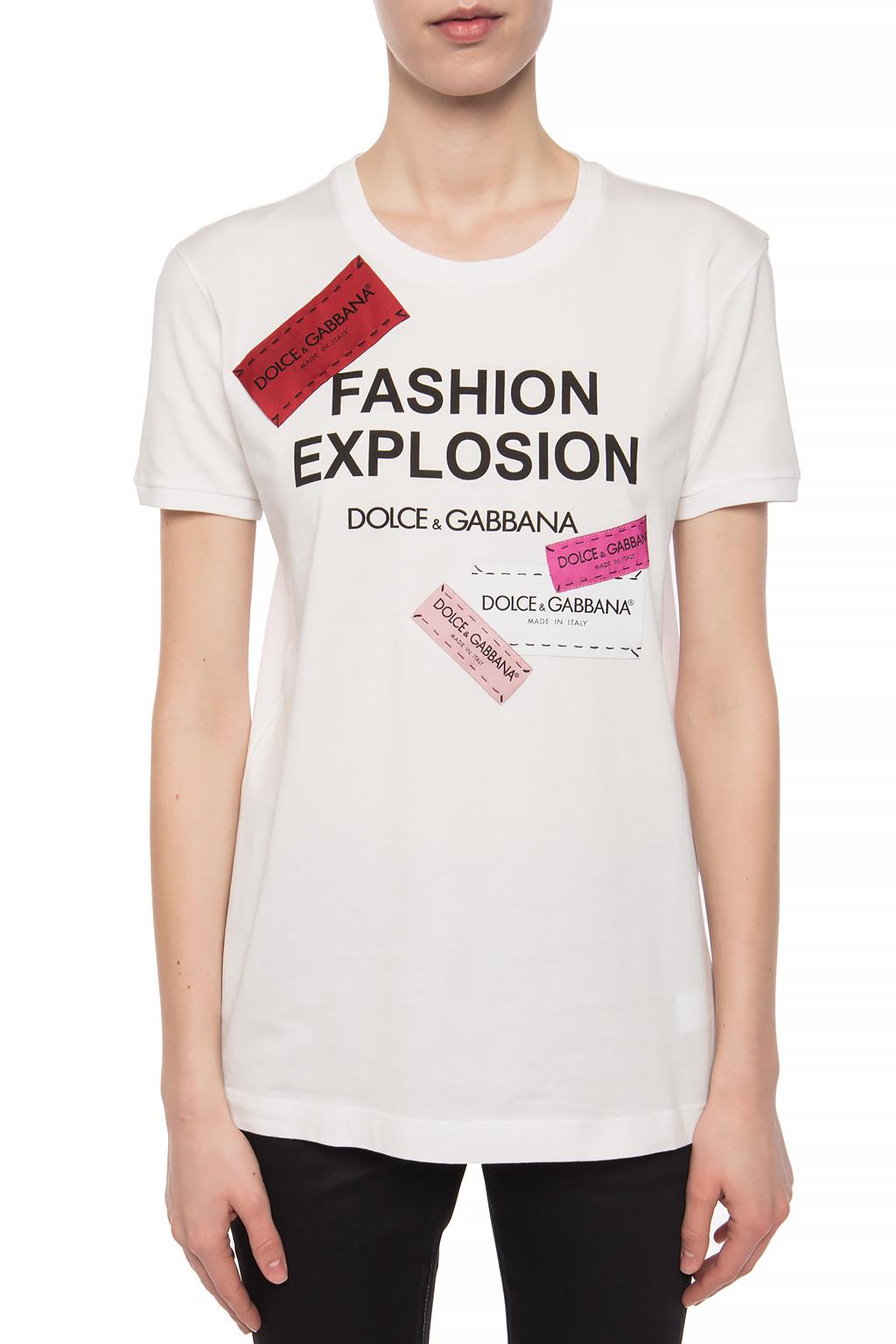 Dolce & Gabbana Logo T-shirt | Women's Clothing | Vitkac