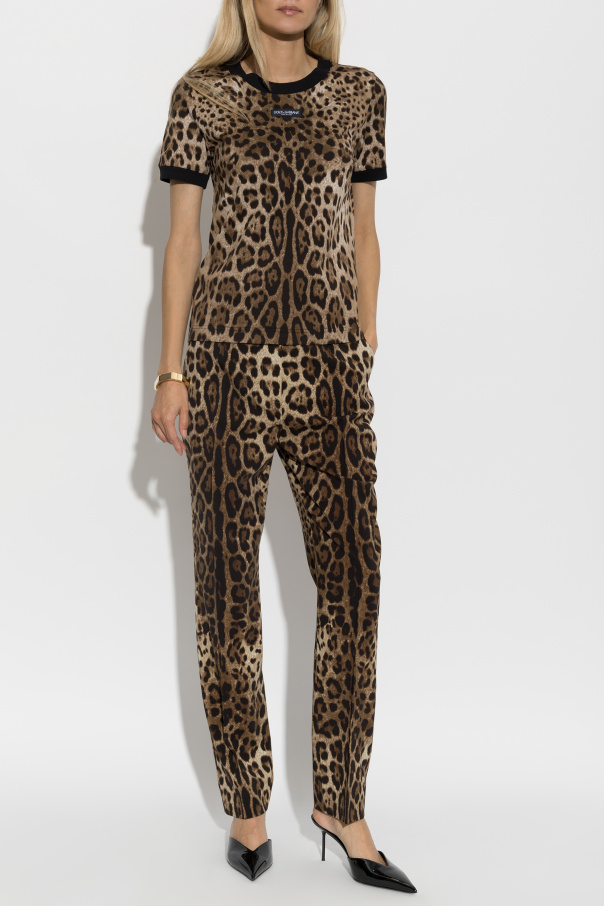 Dolce & Gabbana Animal motif T-shirt