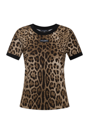 Animal motif T-shirt