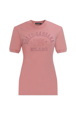 T-shirt z nadrukowanym logo