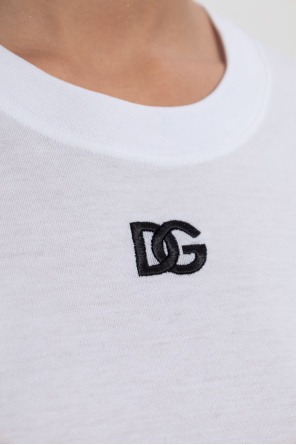 Dolce & Gabbana Camiseta con logo bordado
