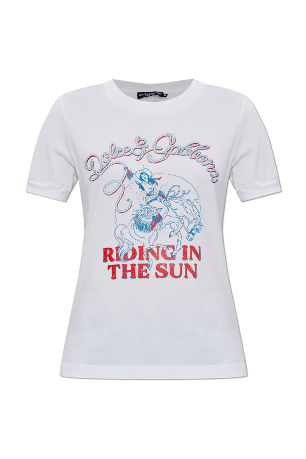 T-shirt with print od Dolce & Gabbana