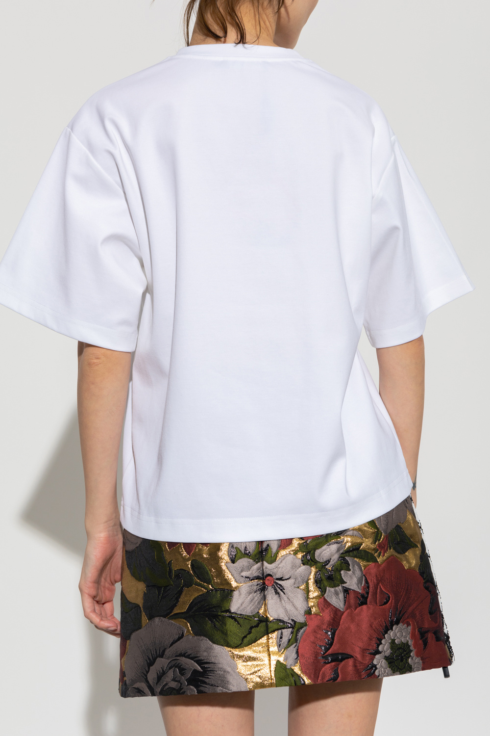 dolce Logo-Schnalle & Gabbana Printed T-shirt