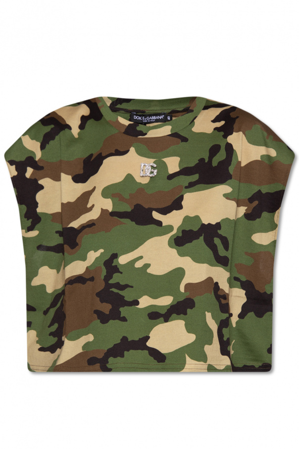 Dolce & Gabbana Camo top