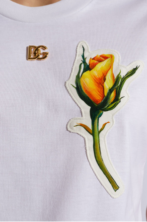 Dolce & Gabbana T-shirt with logo-shaped application