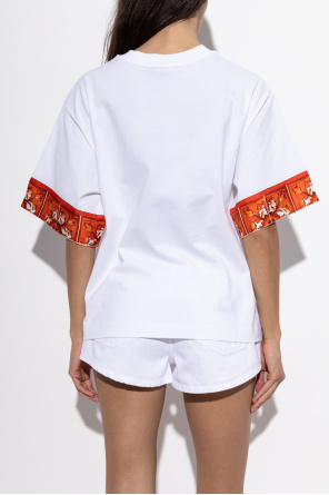Dolce & Gabbana T-shirt  z nadrukiem `Majolica`