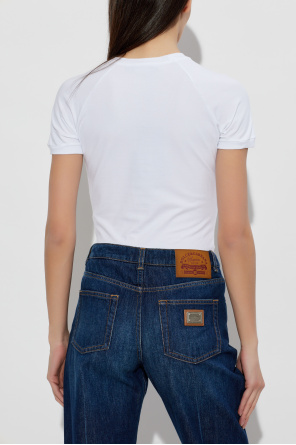 Dolce & Gabbana Camiseta con parche de logo