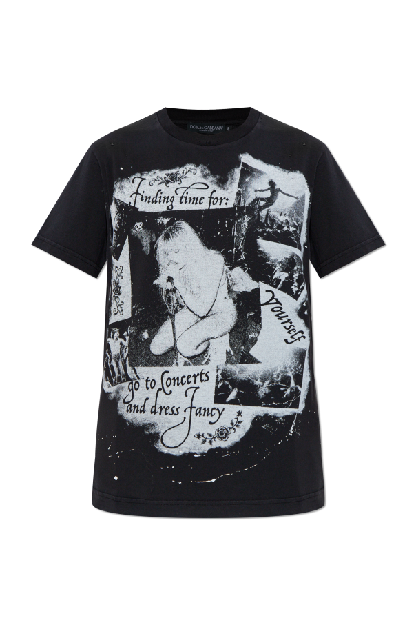 T-shirt with print od Dolce & Gabbana