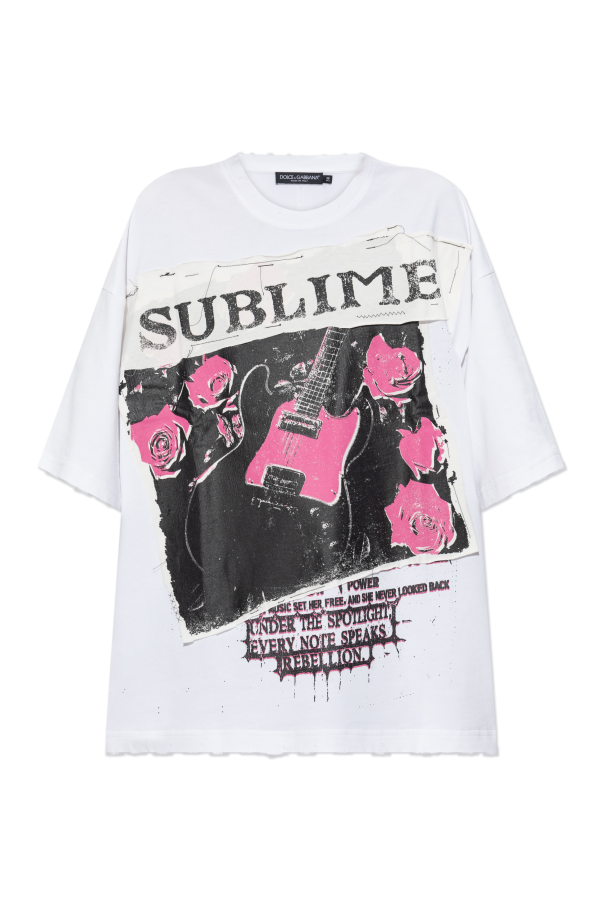 Oversize T-shirt od Dolce & Gabbana